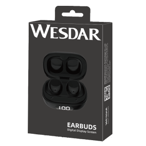 Bluetooth V5.3 JL Chip Mini TWS Earbuds With LED Power Display