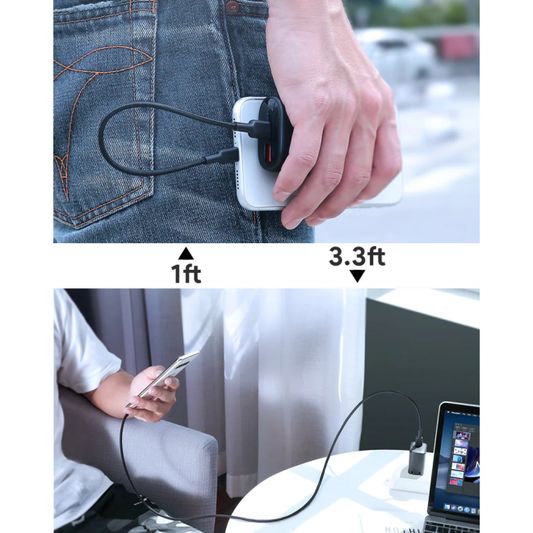 Aukey 4‑Pack USB‑C to USB‑C Fast Charging Cables