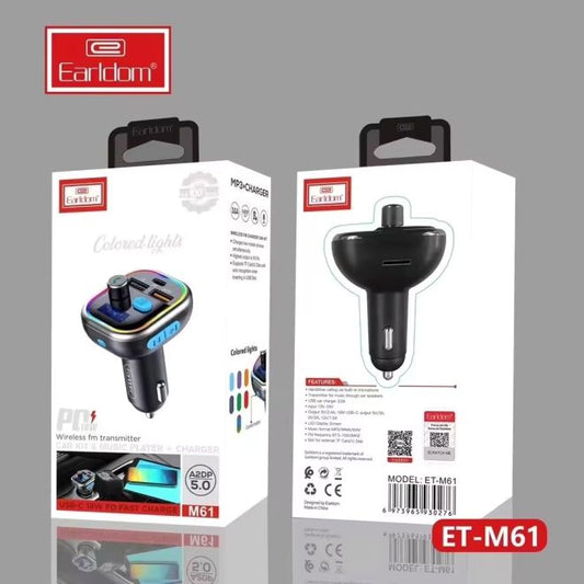 Mp3 Player Music Adapter Dual USB car charger BT handsfree kit FM transmitter Car Kit