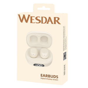 Bluetooth V5.3 JL Chip Mini TWS Earbuds With LED Power Display