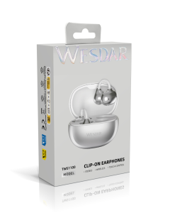 Clip-on Wireless Bluetooth Earphones