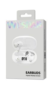 Wesdar TWS662 Wireless Earbuds with Bluetooth 5.3, Noise Reduction, Touch Control, Digital LED Display